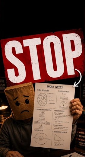STOP REVISING LIKE THIS! #shorts #education