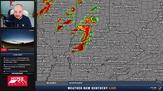 Dangerous Storms Monday, Kentucky. The latest information on the threats, timing, and more, from George, with WeatherNow Kentucky! Models: Aguacero | WeatherNow Kentucky