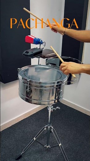 EASY TIMBAL Rhythms 🥁PACHANGA! #timbal #timbales #percussion #tutorial #salsa #music