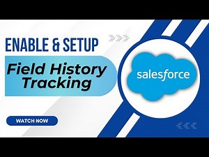 Setup Field History Tracking in Salesforce