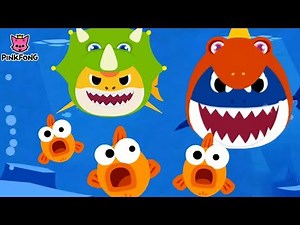 Baby Shark Wearing a Dinosaur Costume! | Sing and Dance! Nursery Rhymes & Kids Songs
