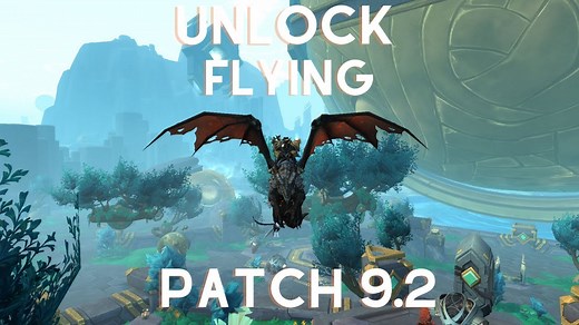 How To Unlock Flying In Zereth Morris Zone Patch 9.2–WoW Shadowlands