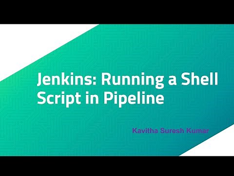 Jenkins: Running a Shell Script in Pipeline