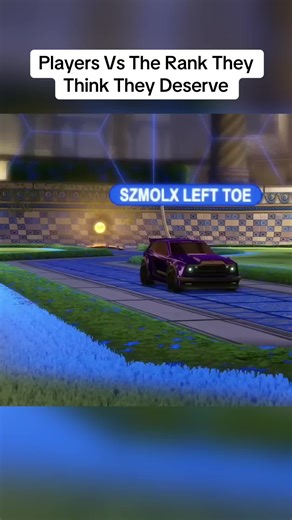 Players vs The Rank They Think They Deserve in Rocket League