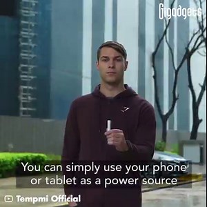 Tempmi thermometer connects to your phone to take your temperature anywhere and anytime you need. | GIGadgets