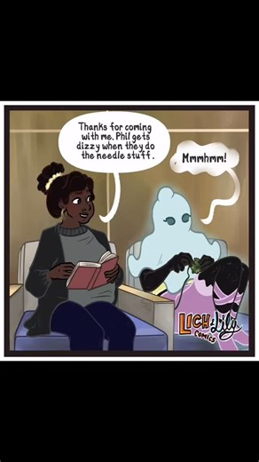 Needle Stuff . . . . . . . #creative#comics#comicstrip#comicsofig#comicsofinstagram#comic#cartoon#art#artistsofinstagram#artist#writer#writersofinstagram#darkhumor#humor#funny#funnyposts#jokes#creative#doctor#pregnant#letkidsbekids#respect#pregnancy | Lich and Lily Comics