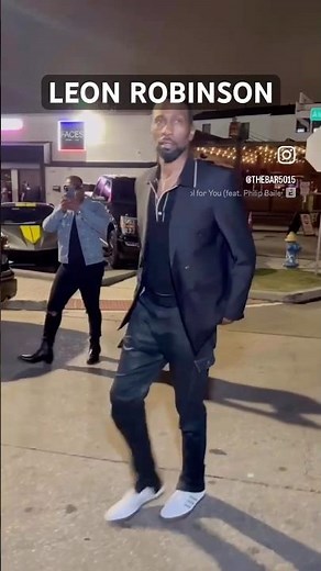 LEON ROBINSON - American actor largely known for his role in the movie Temptations #celebritynews