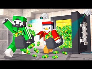ich ÜBERFALLE die iCRIMAX BANK in MINECRAFT!
