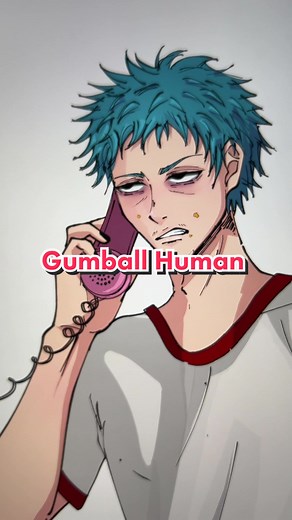 Human Gumball Transformation | Anime and Manga Inspired