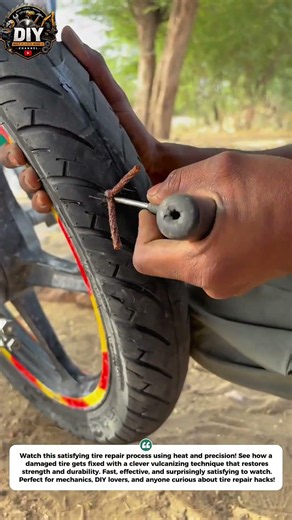 Hot Tire Repair Trick