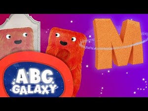 Learning Letters - Letter M | Learn the Letters of the Alphabet - Videos for Children | ABC Galaxy