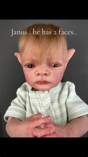 Janus Elf Reborn: Cute vs Demon - Creepy and Dark Art