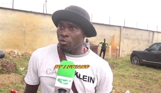 🔵⚪️ Kooh Dicka , défenseur de Aigle Royale du Moungo après la défaite Contre Canon de Yaoundé , à l’occasion de la 4eme journée de la #MtnEliteOne202526🇨🇲 [ By Luciano ] #camerountiktok🇨🇲 #fecafoot #ctf #footballafricain