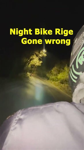 Night Bike Riding Gone wrong in Jungle of Islamabad, Pakistan.