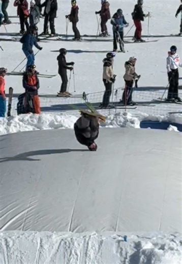 Learning Back Flips Before Skiing: A Unique Experience