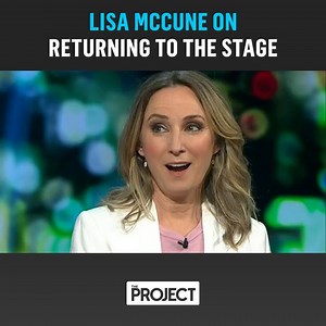 8.2K views · 37 reactions | Lisa McCune is returning to the stage for the first time in two years. She drops by tell us all about it, and what it's like pretending to be married to Pete Helliar! Tickets for ‘Girl From the North Country’ are available now. | The Project | Facebook
