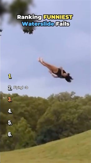 Ranking The FUNNIEST Waterslide Fails 🌊
