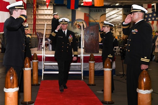 Navy relieves commanding officer of Harry S. Truman due to loss of confidence