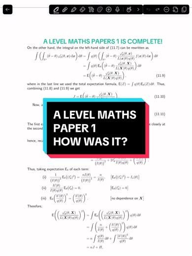 A Level Maths Paper 1: How Did It Go?