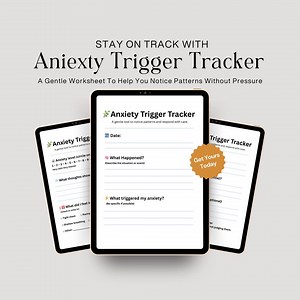 Anxiety Trigger Tracker Printable | Anxiety Worksheet PDF | Mental Health Journal Page | Identify Triggers & Patterns | Instant Download - Etsy Canada