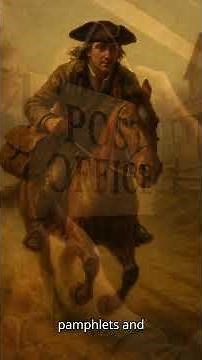 How Benjamin Franklin Invented the U.S. Mail | 250 Years of USPS | #historytoday #historywhispers