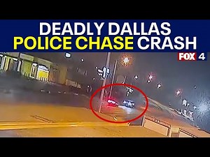 Video shows head-on crash involving Dallas police