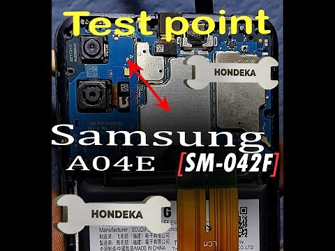 SAMSUNG A04E (SM A042F) Test Point