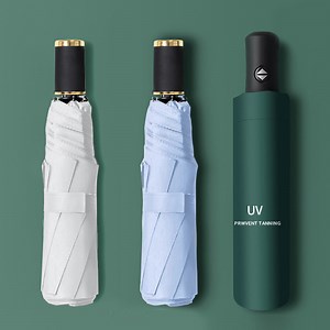 [Hot Item] Fully Automatic Umbrella, Large, Two Person, Sunny and Rainy Dual Purpose Umbrella