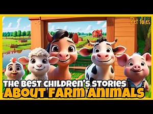 The Best Children's Stories about Farm Animals / 1 Hour of cartoons for kids / Bedtime Stories