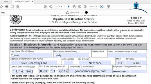Consumer Direct Virginia - Attendant Packet