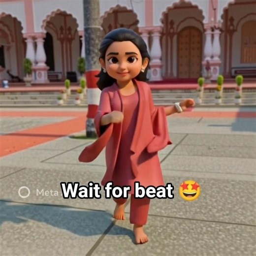 Girl 3D cartoon character dance on hip-hop song 🤩. #shortsvideo #cute #youtubeshorts #girldance #ai