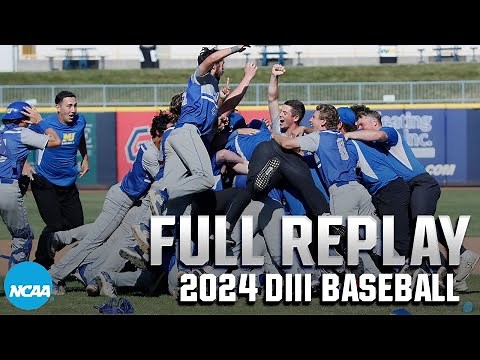 2024 NCAA DIII baseball championship series Game 3 | FULL REPLAY