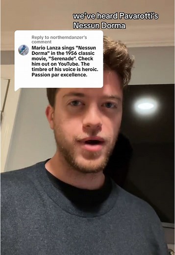 Replying to @northerndanzer Mario Lanza’s Nessun Dorma