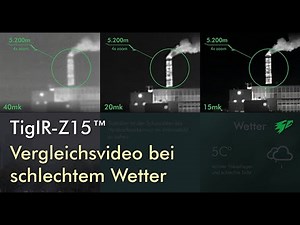 TigIR-Z15 – Vergleichsvideo bei schlechtem Wetter