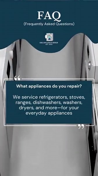 What Appliances Do We Repair?