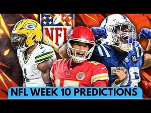 NFL WEEK 10 PREDICTIONS