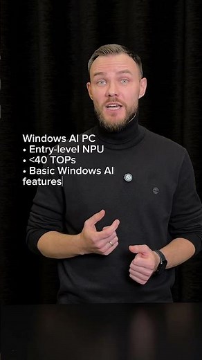 Comparing Windows PC, Windows AI PC, and Copilot+ PC