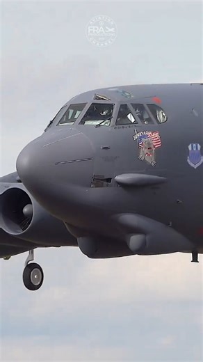 Maximilian Strietz on Instagram: "64-YEAR-OLD HEAVY BOMBER SCREAMING INTO RAF FAIRFORD! 🇺🇸 United States Air Force B-52 BUFF of the 343rd Bomb Squadron, Barksdale Air Force Base, arriving into the Royal International Air Tattoo! This particular airframe was built in 1961 and is still going strong today! • • • #military #aviation #USAF #B52 #USA"