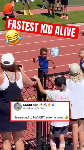 Lil man just kept going 🤣🔥