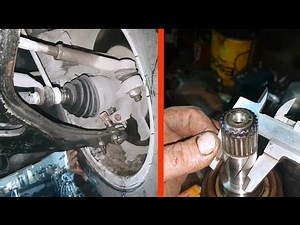 How to remove a drive shaft on Opel Astra H / Dismantling the drive shaft of the Opel Astra H