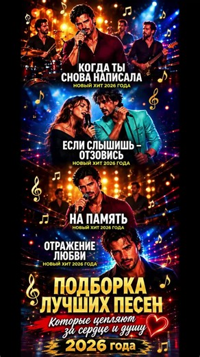 Подборка лучших песен 2026 года ❤️ Которые цепляют за сердце и душу