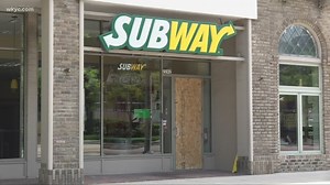 Local business owners clean up after protest turns destructive