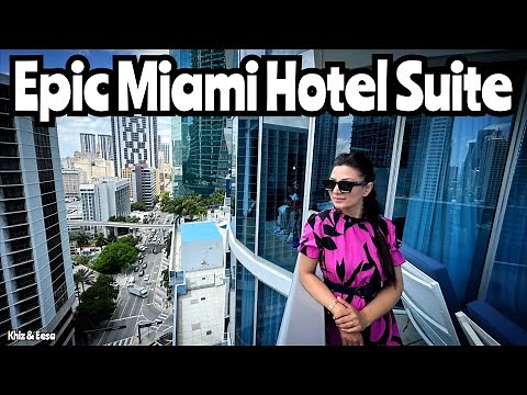 Kimpton EPIC Hotel Tour - King Suite with Waterview (Even the Bathroom has a Balcony) ‪@Kimpton‬