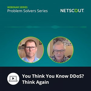 Enhance your cybersecurity defenses against DDoS attacks and other threats with valuable insights, debunking myths, defensive strategies, and best practices in this on-demand webinar. Don't wait! Strengthen your preparedness and reduce your risk today. http://www.netscout.link/6186P68gO | NETSCOUT