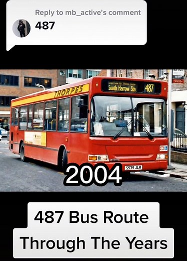 The Evolution of London's 487 Bus Route