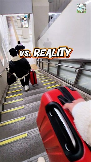 That Chill Expectation travel vs. Reality in Japan 😥😅😳 - Stairs in Japan 🤣 | Japan Explore