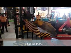 Nido Fully Automatic Drum Grabber Lifter & Tilter