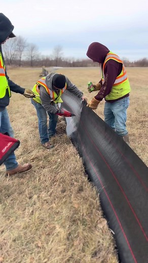 Silt Fence Installation at Kwik Trip Site in Elko, MN