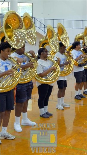 Clayton County Band Camp Sousaphones “She Knows” ‘26 #sousaphone #tubas #sousaphones #tubaplayer