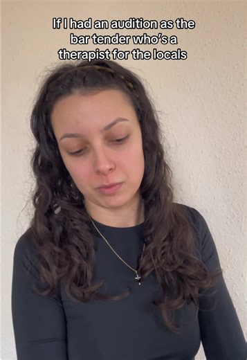 This happens far too much!! #therapy #bartender #hospitality #actor #skit